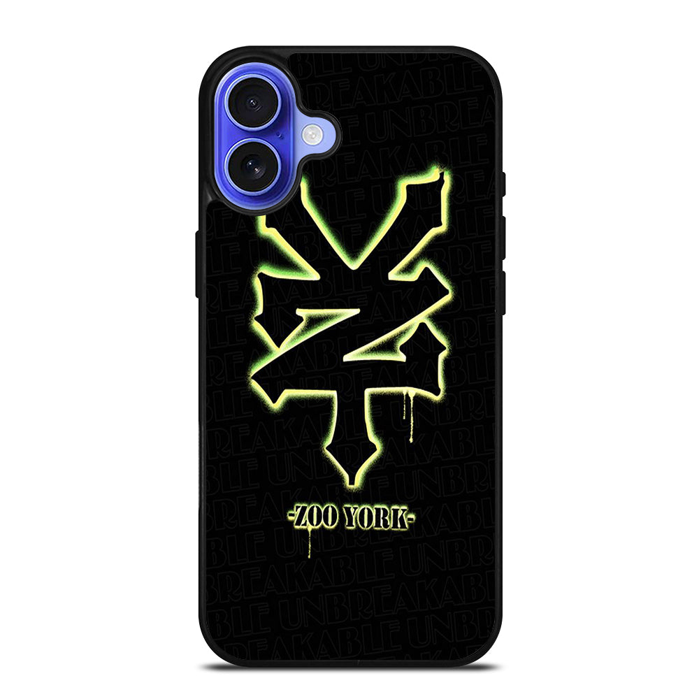 ZOO YORK SKATEBOARDING iPhone 16 Case Cover