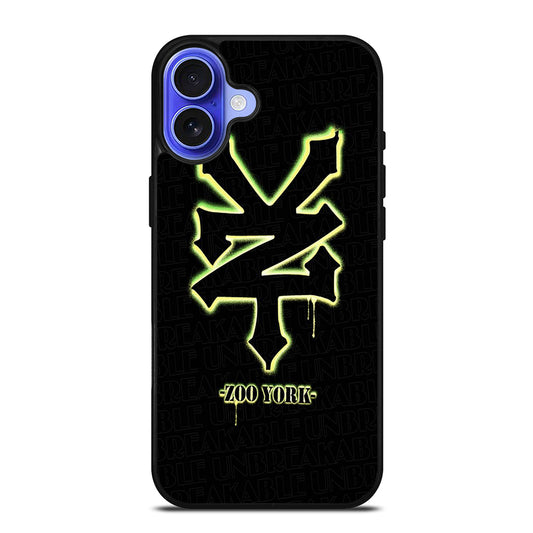 ZOO YORK SKATEBOARDING iPhone 16 Case Cover