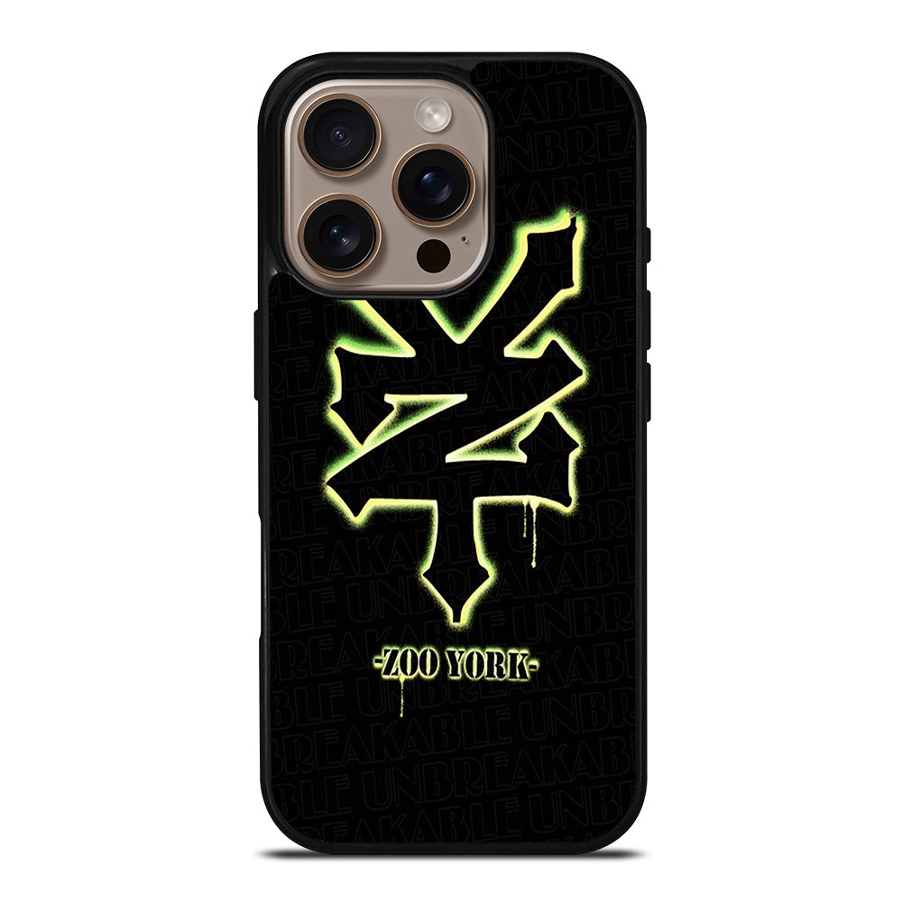 ZOO YORK SKATEBOARDING iPhone 16 Pro Case Cover