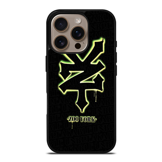 ZOO YORK SKATEBOARDING iPhone 16 Pro Case Cover