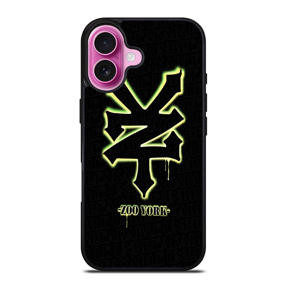 ZOO YORK SKATEBOARDING iPhone 16 Plus Case Cover