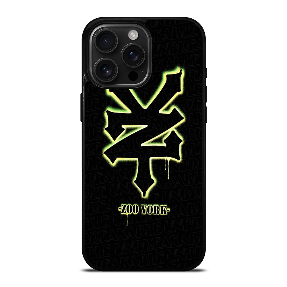 ZOO YORK SKATEBOARDING iPhone 16 Pro Max Case Cover