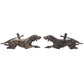 Pair of Vintage Dog Curtain Tie Backs