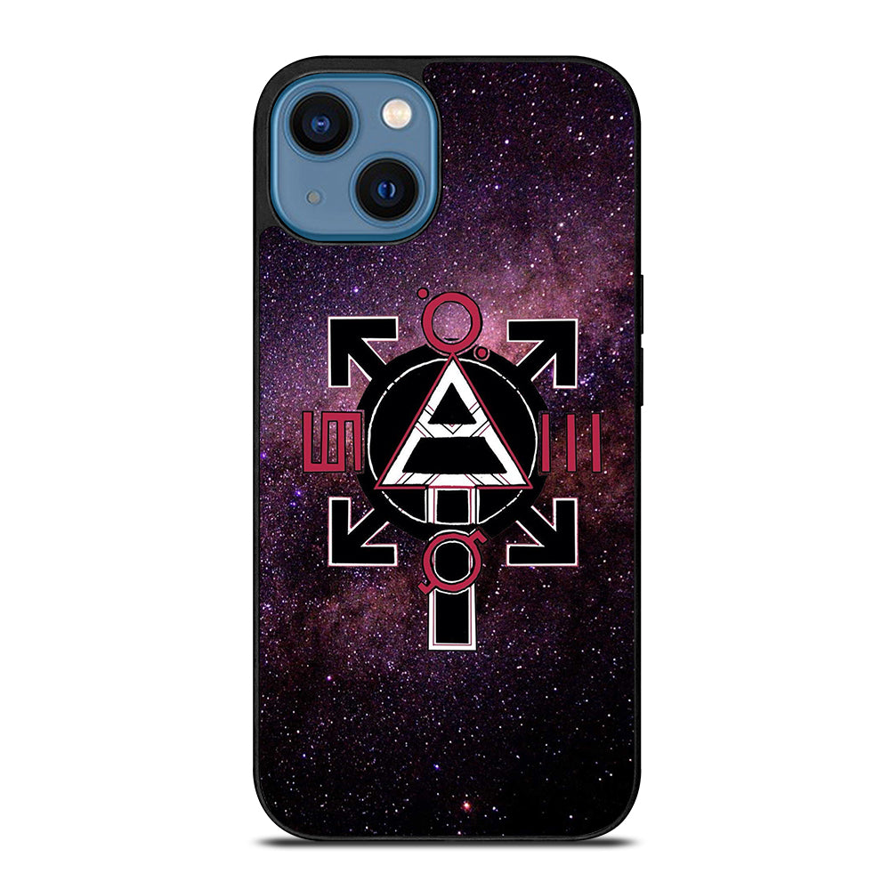 30 SECONDS TO MARS BAND NEBULA LOGO iPhone 14 Case Cover