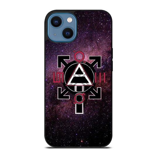30 SECONDS TO MARS BAND NEBULA LOGO iPhone 14 Case Cover