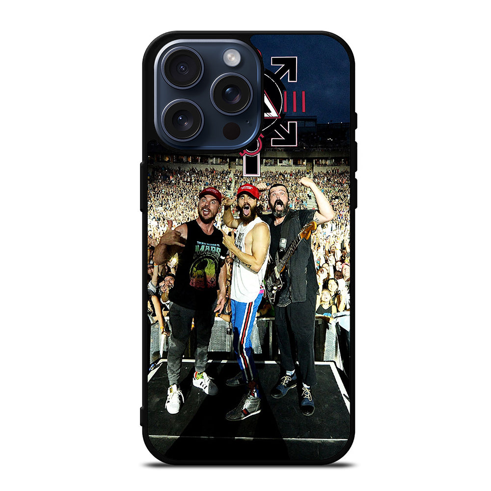 30 SECONDS TO MARS GROUP BAND iPhone 15 Pro Max Case Cover