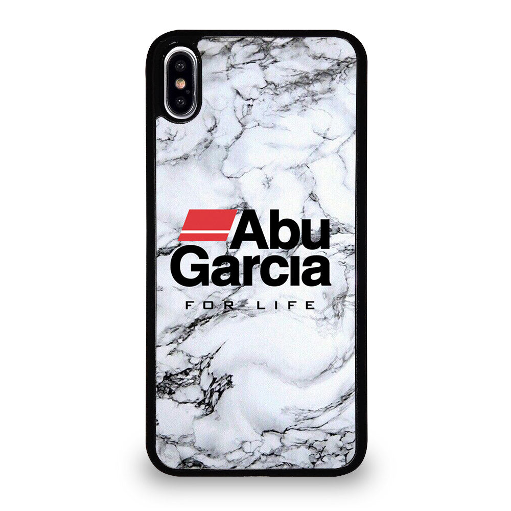 ABU GARCIA FOR LIFE FISHING MARBLE LOGO iPhone XS Max Case Cover