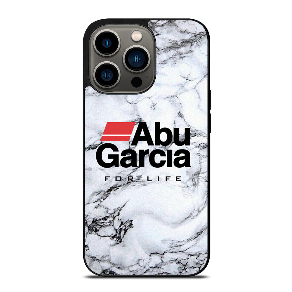 ABU GARCIA FOR LIFE FISHING MARBLE LOGO iPhone 13 Pro Case Cover