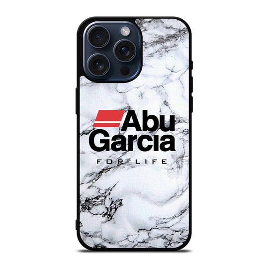 ABU GARCIA FOR LIFE FISHING MARBLE LOGO iPhone 15 Pro Max Case Cover