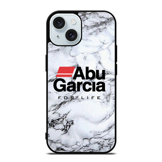 ABU GARCIA FOR LIFE FISHING MARBLE LOGO iPhone 15 Case Cover