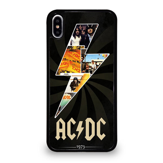 ACDC ROCK BAND 1 iPhone XS Max Case Cover