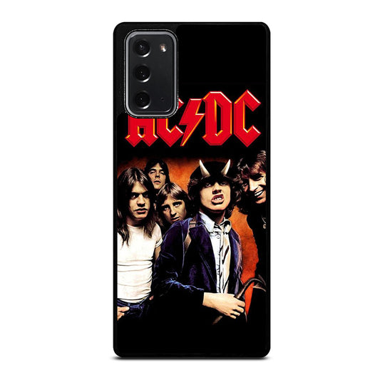 ACDC ROCK BAND 3 Samsung Galaxy Note 20 Case Cover