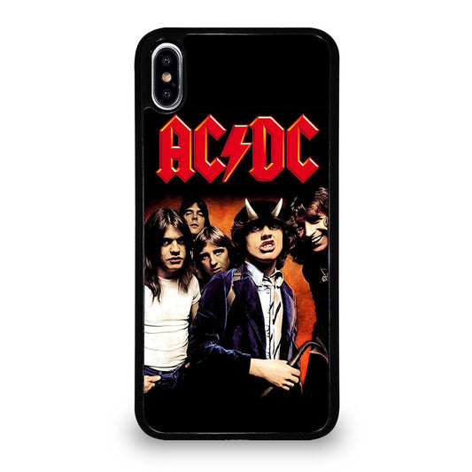 ACDC ROCK BAND 3 iPhone XS Max Case Cover