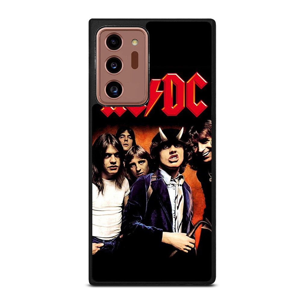 ACDC ROCK BAND 3 Samsung Galaxy Note 20 Ultra Case Cover