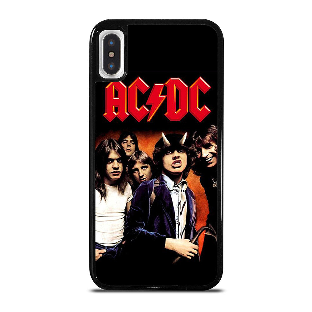 ACDC ROCK BAND 3 iPhone X / XS Case Cover