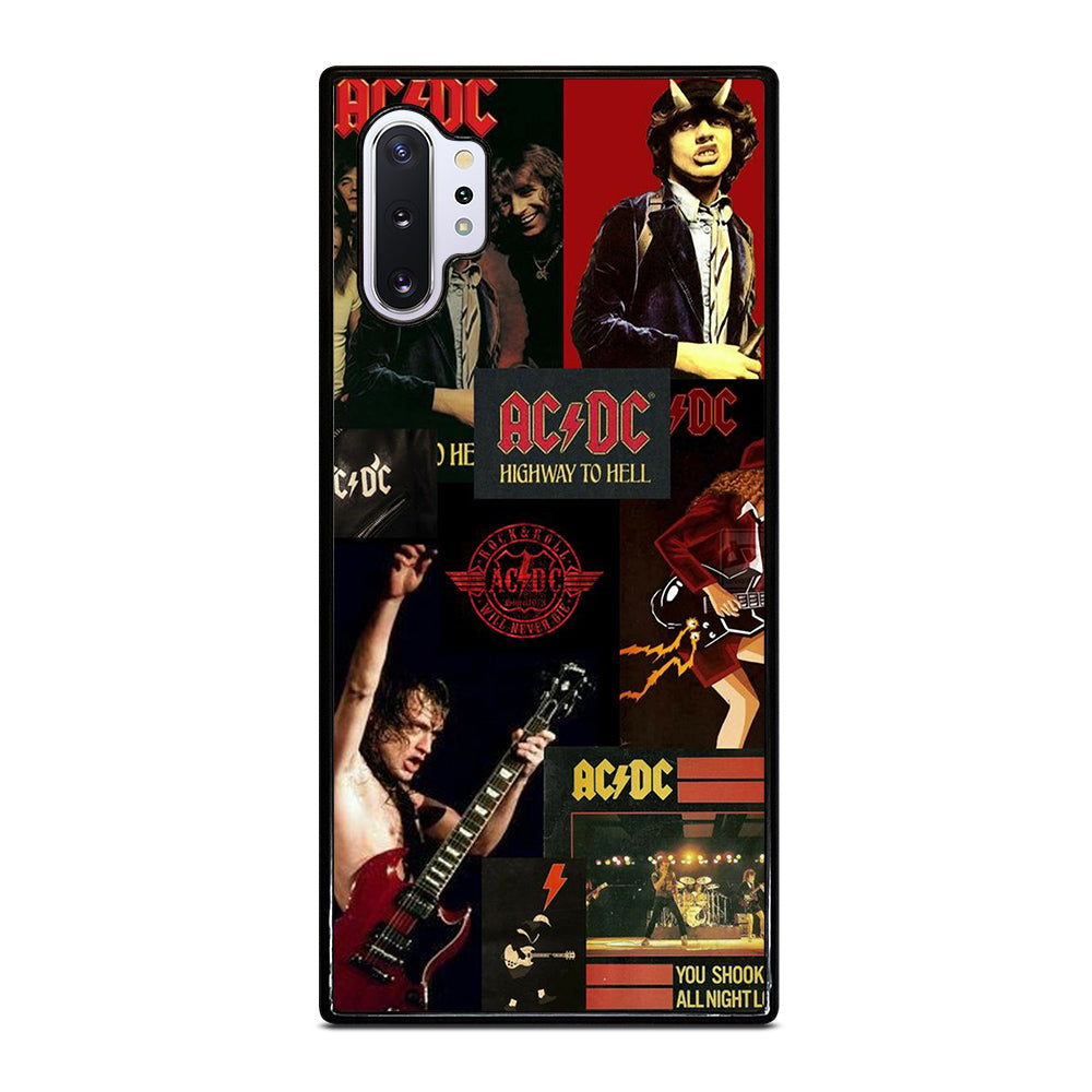 ACDC ROCK BAND COLLAGE Samsung Galaxy Note 10 Plus Case Cover