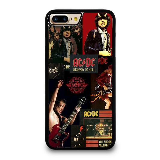 ACDC ROCK BAND COLLAGE iPhone 7 / 8 Plus Case Cover