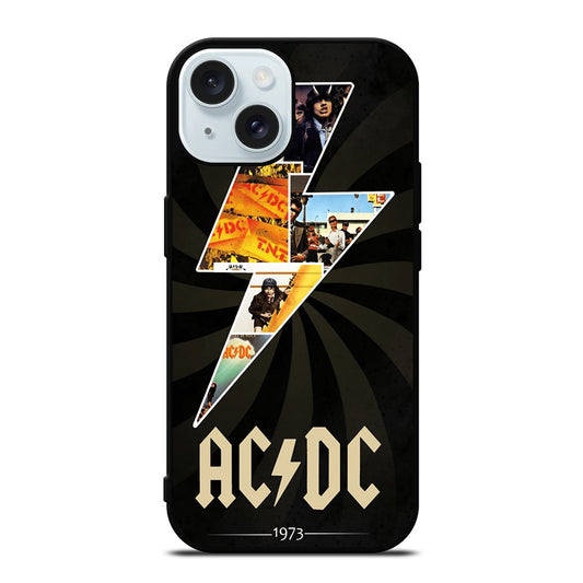 ACDC ROCK BAND 1 iPhone 15 Case Cover