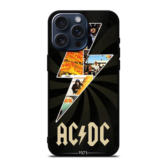 ACDC ROCK BAND 1 iPhone 15 Pro Max Case Cover