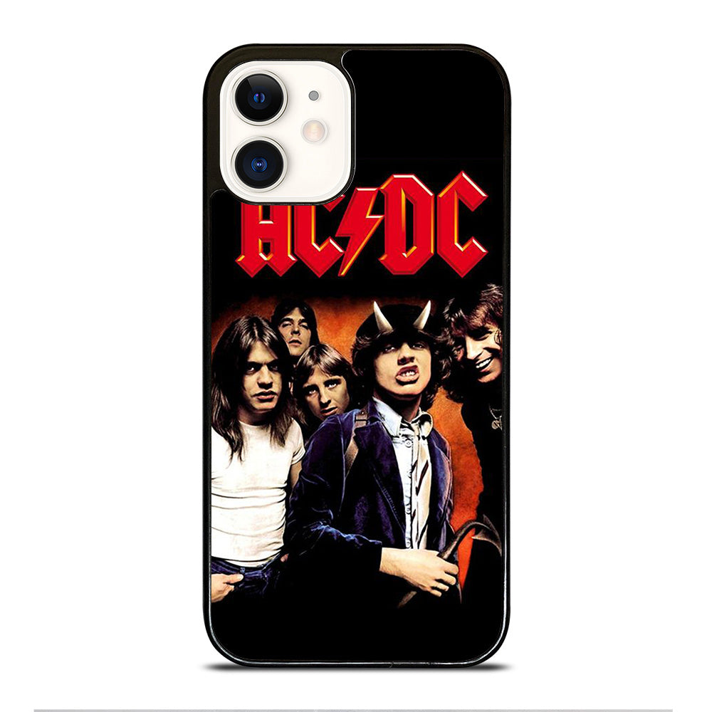 ACDC ROCK BAND 3 iPhone 12 Case Cover