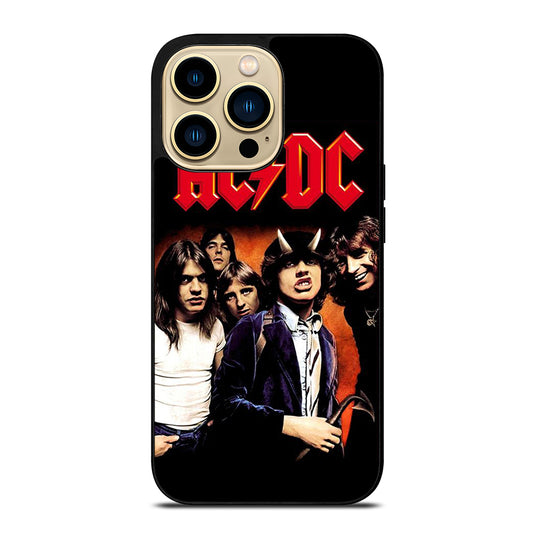 ACDC ROCK BAND 3 iPhone 14 Pro Max Case Cover