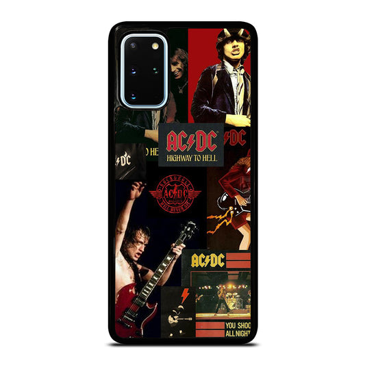 ACDC ROCK BAND COLLAGE Samsung Galaxy S20 Plus Case Cover