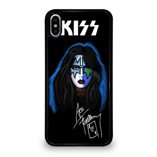 ACE FREHLEY SIGNATURE KISS BAND iPhone XS Max Case Cover