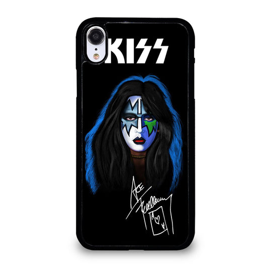 ACE FREHLEY SIGNATURE KISS BAND iPhone XR Case Cover