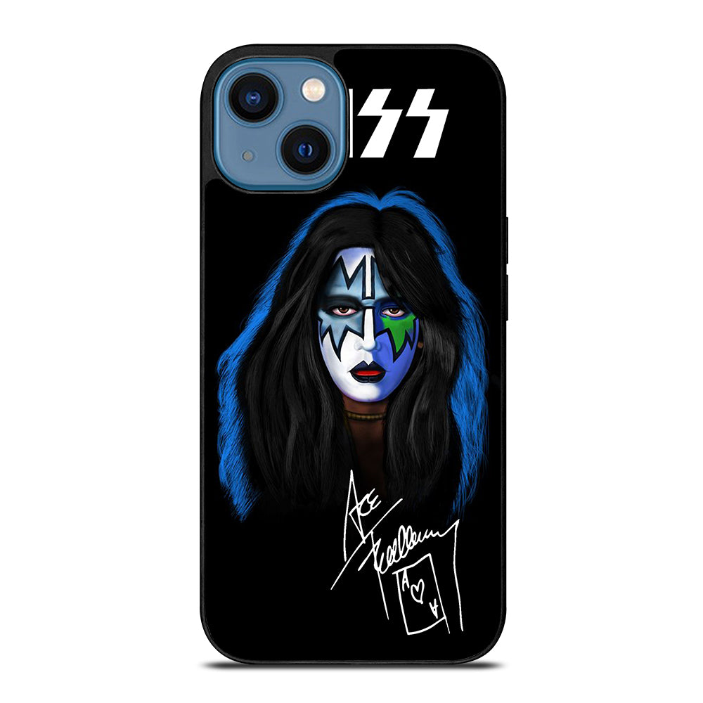 ACE FREHLEY SIGNATURE KISS BAND iPhone 14 Case Cover