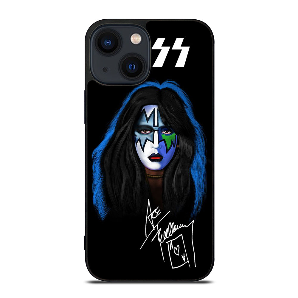 ACE FREHLEY SIGNATURE KISS BAND iPhone 14 Plus Case Cover