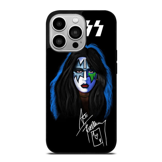 ACE FREHLEY SIGNATURE KISS BAND iPhone 14 Pro Case Cover