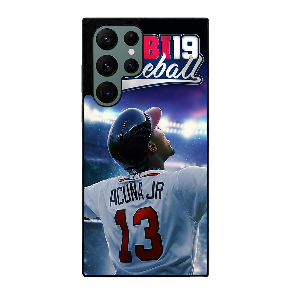 ACUNA JR ATLANTA BRAVES 13 BASEBALL Samsung Galaxy S22 Ultra Case Cover