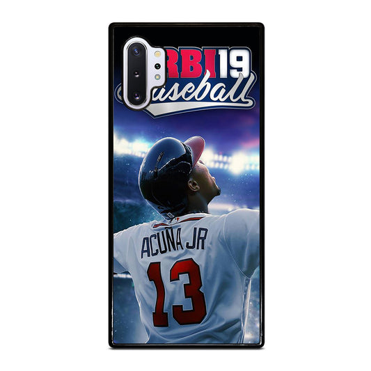 ACUNA JR ATLANTA BRAVES 13 BASEBALL Samsung Galaxy Note 10 Plus Case Cover