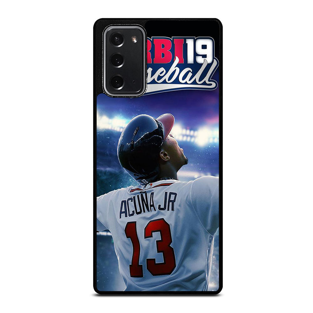 ACUNA JR ATLANTA BRAVES 13 BASEBALL Samsung Galaxy Note 20 Case Cover