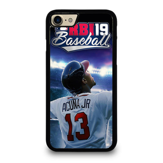 ACUNA JR ATLANTA BRAVES 13 BASEBALL iPhone 7 / 8 Case Cover