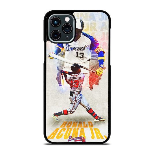 ACUNA JR ATLANTA BRAVES NBA iPhone 11 Pro Case Cover