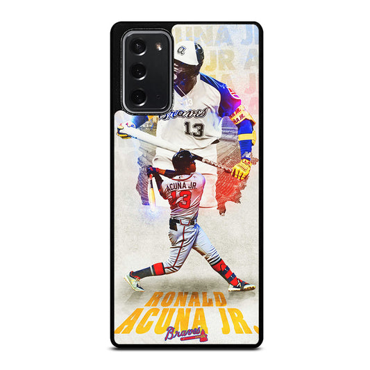 ACUNA JR ATLANTA BRAVES NBA Samsung Galaxy Note 20 Case Cover