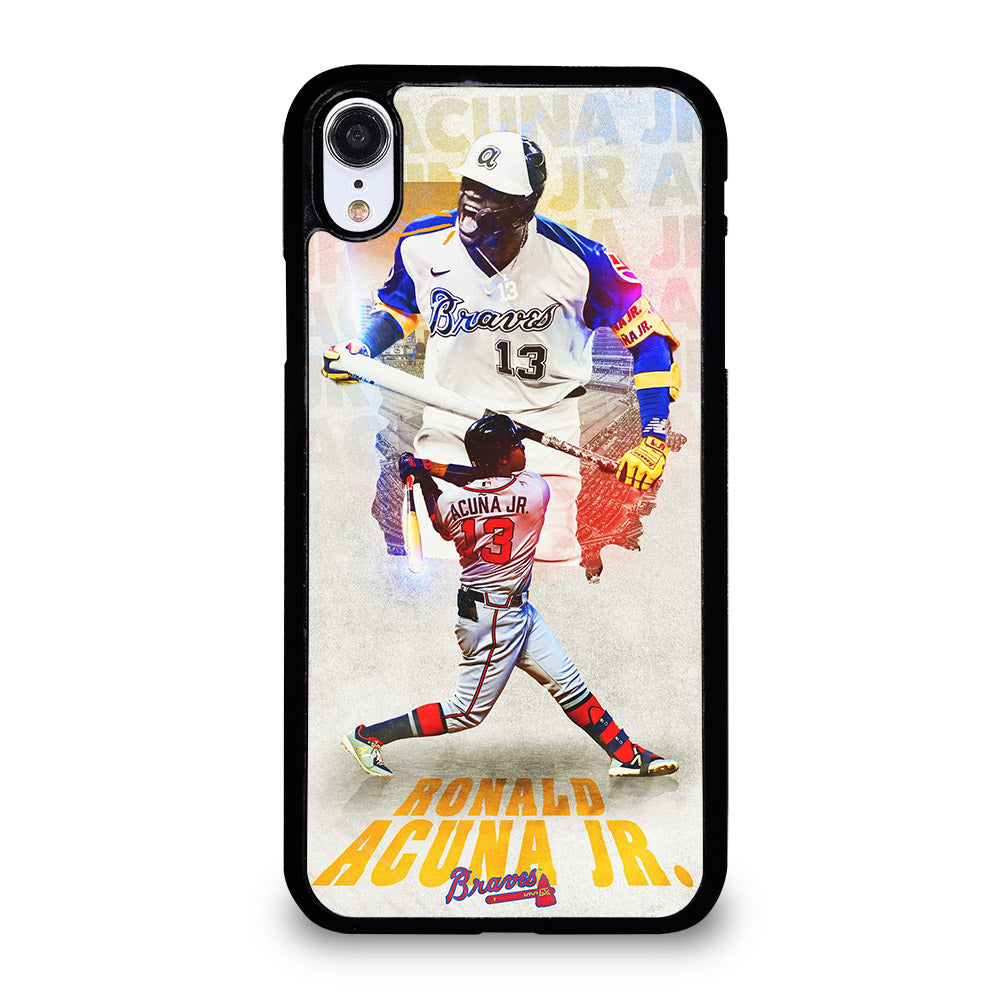 ACUNA JR ATLANTA BRAVES NBA iPhone XR Case Cover