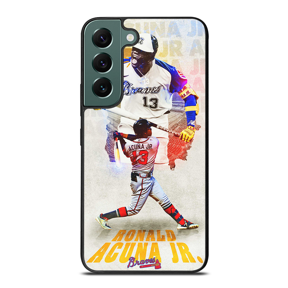 ACUNA JR ATLANTA BRAVES NBA Samsung Galaxy S22 Case Cover