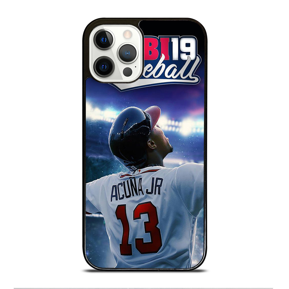 ACUNA JR ATLANTA BRAVES 13 BASEBALL iPhone 12 Pro Case Cover