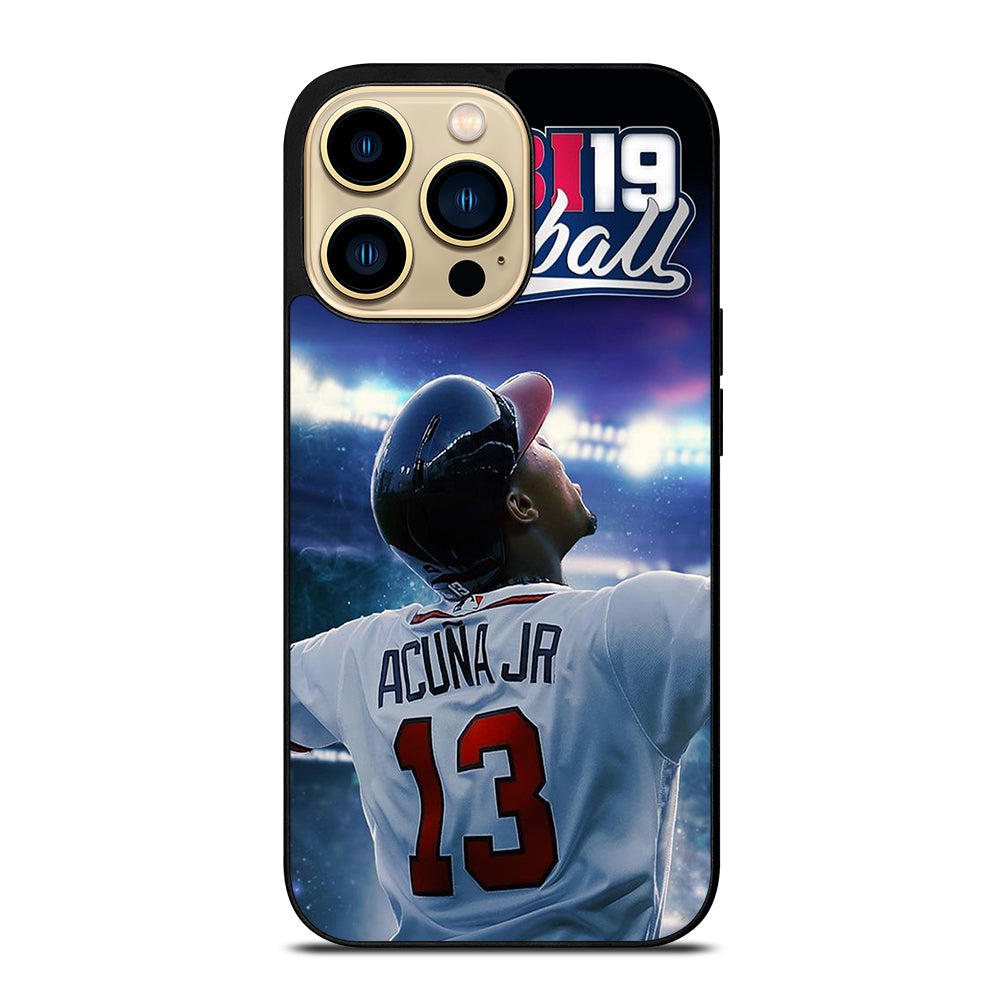 ACUNA JR ATLANTA BRAVES 13 BASEBALL iPhone 14 Pro Max Case Cover