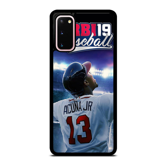 ACUNA JR ATLANTA BRAVES 13 BASEBALL Samsung Galaxy S20 Case Cover