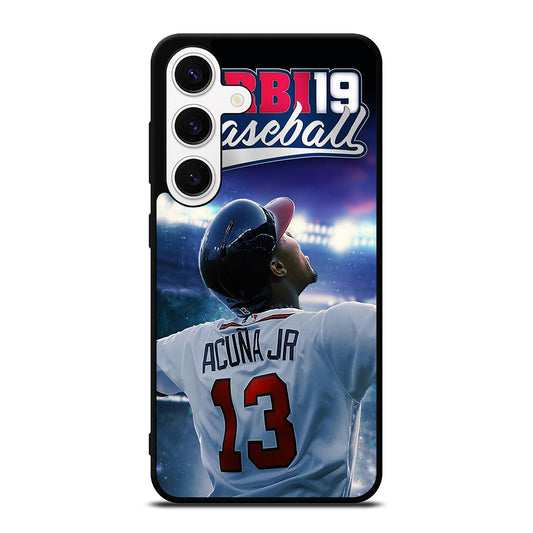 ACUNA JR ATLANTA BRAVES 13 BASEBALL Samsung Galaxy S24 Case Cover