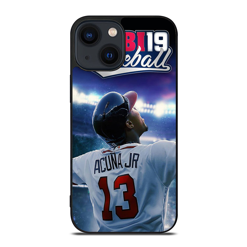 ACUNA JR ATLANTA BRAVES 13 BASEBALL iPhone 14 Plus Case Cover