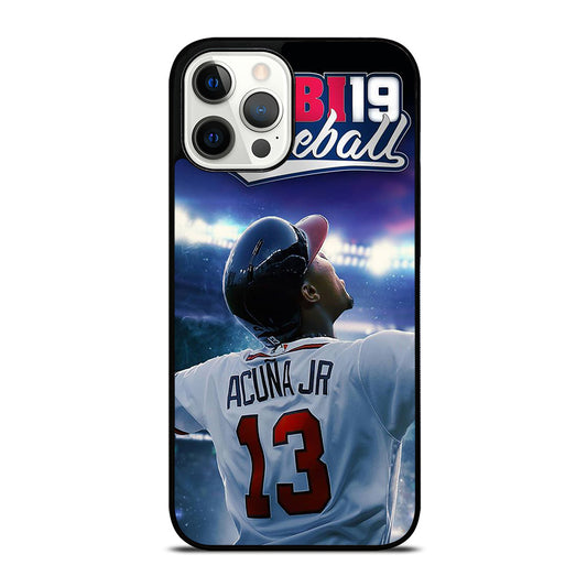 ACUNA JR ATLANTA BRAVES 13 BASEBALL iPhone 12 Pro Max Case Cover