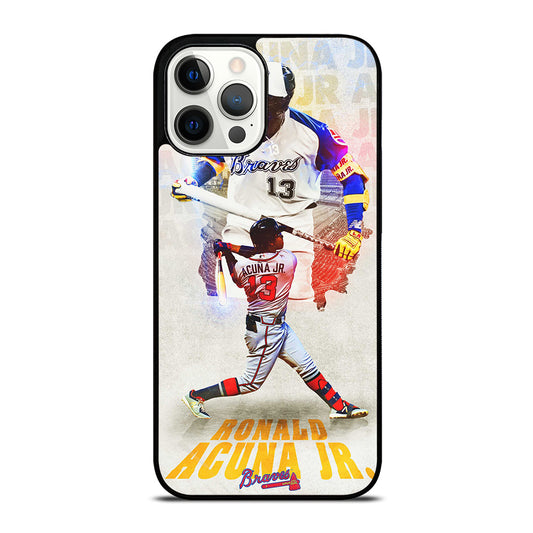 ACUNA JR ATLANTA BRAVES NBA iPhone 12 Pro Max Case Cover