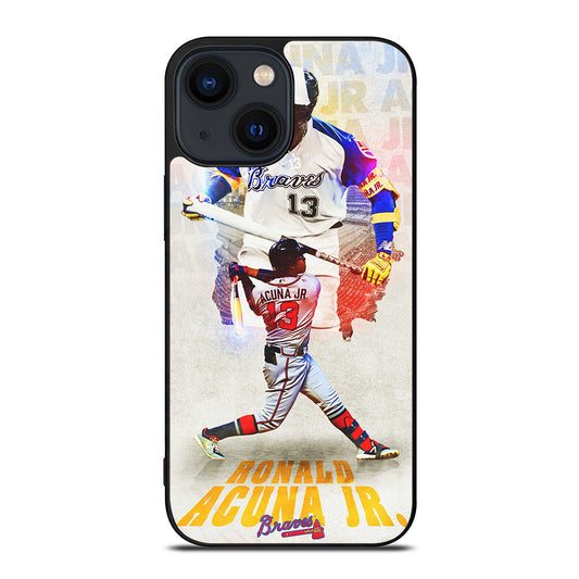 ACUNA JR ATLANTA BRAVES NBA iPhone 14 Plus Case Cover