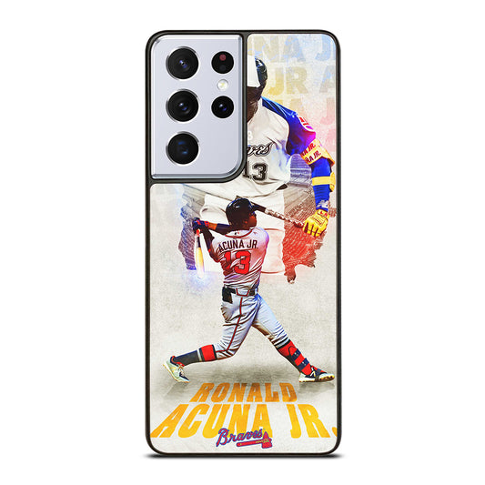 ACUNA JR ATLANTA BRAVES NBA Samsung Galaxy S21 Ultra Case Cover