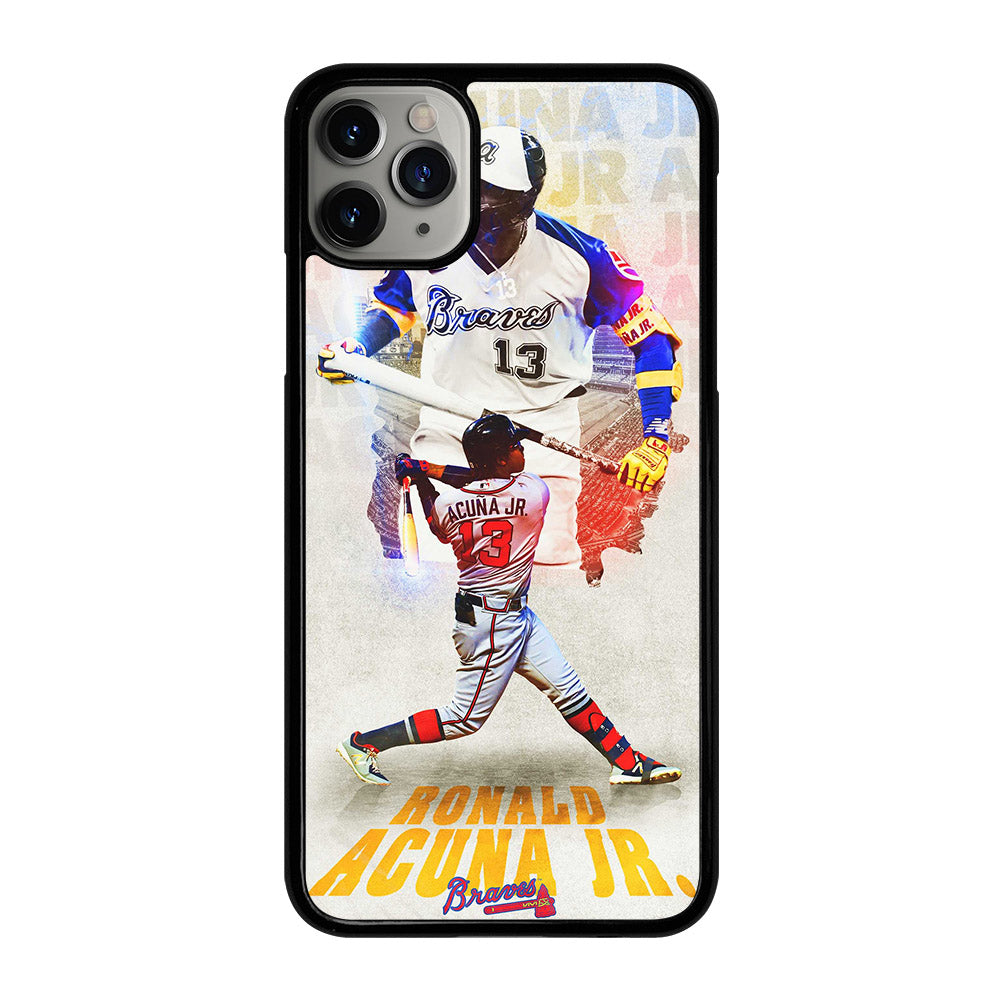 ACUNA JR ATLANTA BRAVES NBA iPhone 11 Pro Max Case Cover
