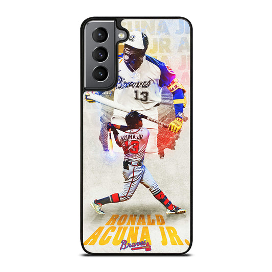 ACUNA JR ATLANTA BRAVES NBA Samsung Galaxy S21 Plus Case Cover